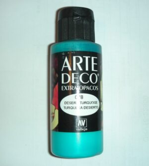 COLORE ACRILICO OPACO - TURCHESE DESERTO (COD. 78)