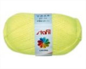 GOMITOLO LANA STAFIL - GIALLO FLUORESCENTE