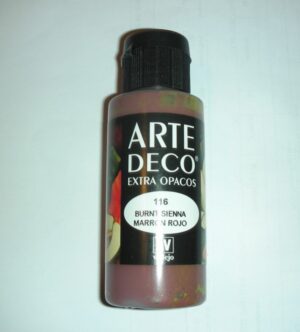 COLORE ACRILICO OPACO - MARRONE ROSSICCIO (COD. 116)