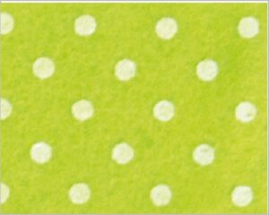 FOGLIO PANNOLENCI POIS - VERDE PISTACCHIO/BIANCO