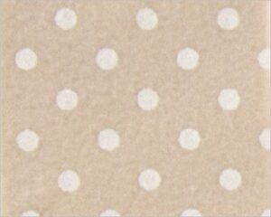 FOGLIO PANNOLENCI POIS - BEIGE/CREMA