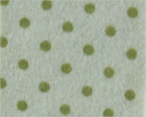 FOGLIO PANNOLENCI POIS - GRIGIO ARGENTO/VERDE OLIVA