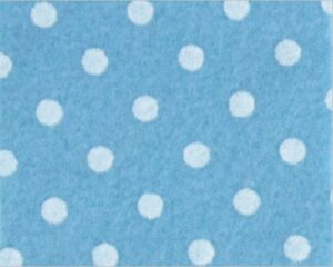 FOGLIO PANNOLENCI POIS - AZZURRO/CREMA