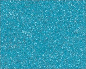 FOGLIO PANNOLENCI GLITTER - TURCHESE