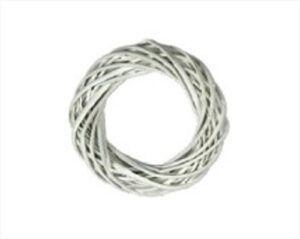 GHIRLANDA IN VITICCIO 15 CM BIANCO
