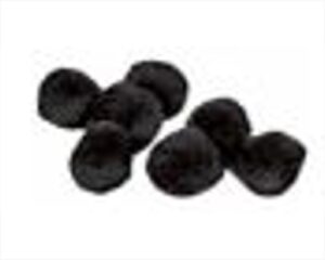 BUSTA DI POMPON NERI