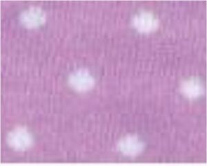 TUBOLARE A POIS GLICINE E BIANCO 100x8cm