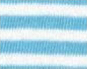 TUBOLARE A RIGHE AZZURRO E BIANCO 100x8cm