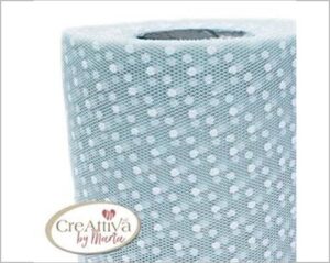 NASTRO TULLE POISE - CIELO