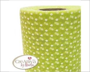 NASTRO TULLE POISE - VERDE MELA