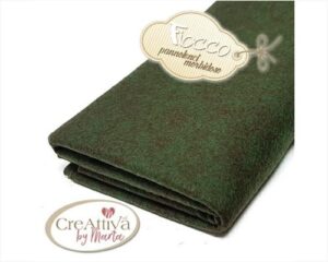 PANNOLENCI MORBIDOSO - VERDE MUSCHIO MELANGE