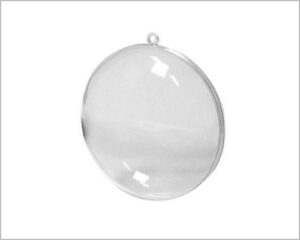 MEDAGLIONE TRASPARENTE APRIBILE - 09 CM