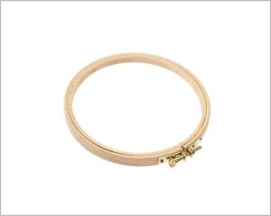 TELAIO IN LEGNO PER RICAMO - 10 CM