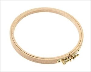 TELAIO IN LEGNO PER RICAMO - 20 CM