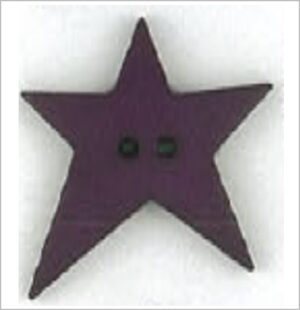 BOTTONE STELLA COLORE VIOLA  28 mm
