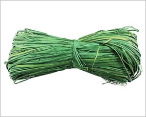 RAFIA COLORE VERDE 50 GRAMMI