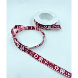 NASTRO CUORICINI - ROSSO