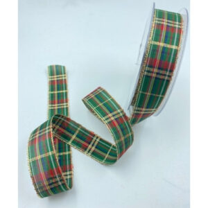 NASTRO SCOZZESE H2.5CM - VERDE