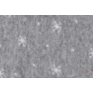 TUBOLARE FIOCCHI DI NEVE GRIGIO 100x8cm