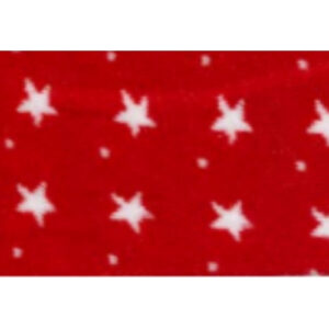 TUBOLARE STELLE ROSSO 100x8cm