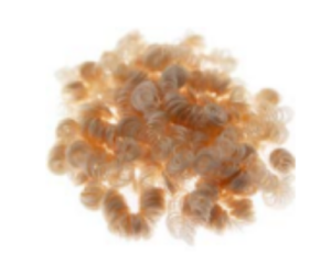 CAPELLI SINTETICI RICCI MINI - BIONDO