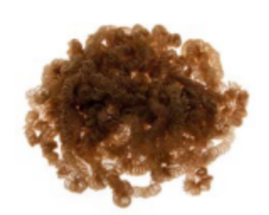 CAPELLI SINTETICI RICCI MINI - BIONDO SCURO