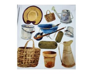 PANNOLENCI MORBIDOSO ATTREZZI IN GIARDINO